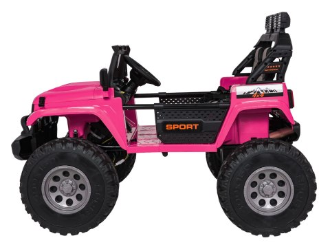 960W 24V jeep auto na akumulator Extreme Sport 4x4  Różowy
