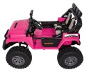 960W 24V jeep auto na akumulator Extreme Sport 4x4  Różowy