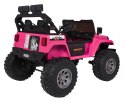 960W 24V jeep auto na akumulator Extreme Sport 4x4  Różowy