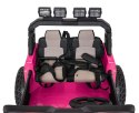 960W 24V jeep auto na akumulator Extreme Sport 4x4  Różowy