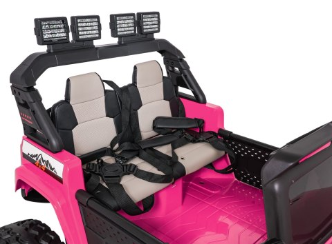 960W 24V jeep auto na akumulator Extreme Sport 4x4  Różowy