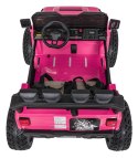960W 24V jeep auto na akumulator Extreme Sport 4x4  Różowy