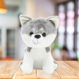 Pluszowa Maskotka Przytulanka Wilk Biało Szary 20cm