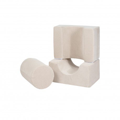 Aesthetic shape set 3-elementowy, ecru