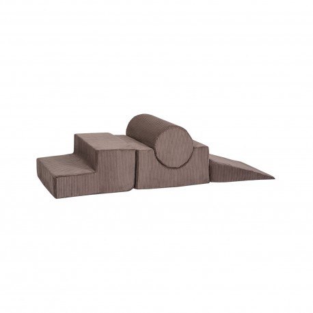 Aesthetic shape set 4-elementowy, brązowy