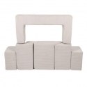 Aesthetic sofa bricks ecru