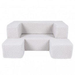 Bearly cube sofa biała