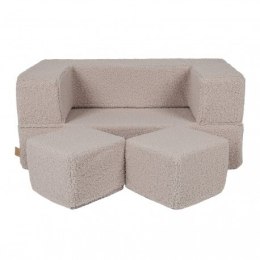 Bearly cube sofa jasnoszara