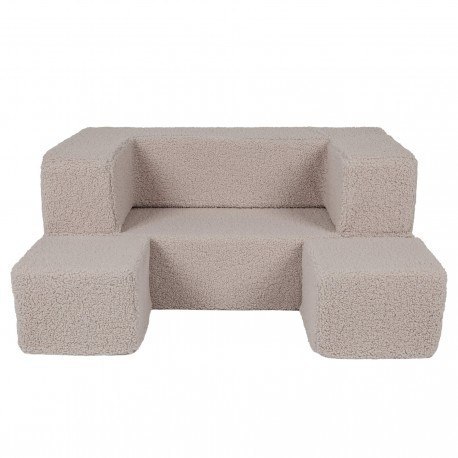 Bearly cube sofa jasnoszara