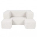 Bearly cube sofa kremowa