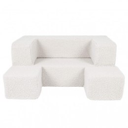 Bearly cube sofa kremowa