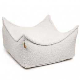 Bearly kwadratowa pufa dziecięca kremowa