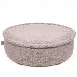 Bearly okrągła pufa dziecięca jasnoszara