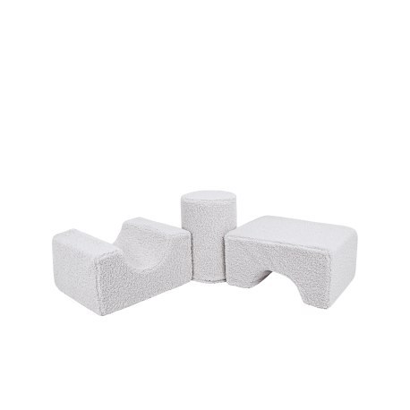 Bearly shape set 3-elementowy biały