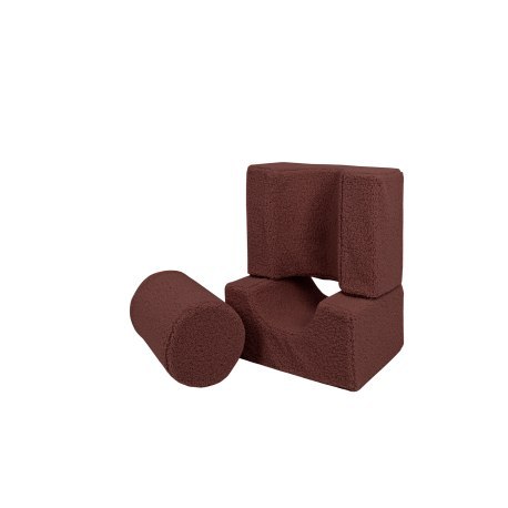 Bearly shape set 3-elementowy brązowy