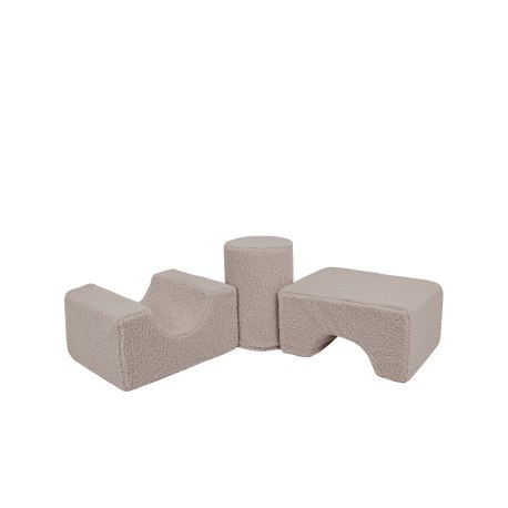 Bearly shape set 3-elementowy szary