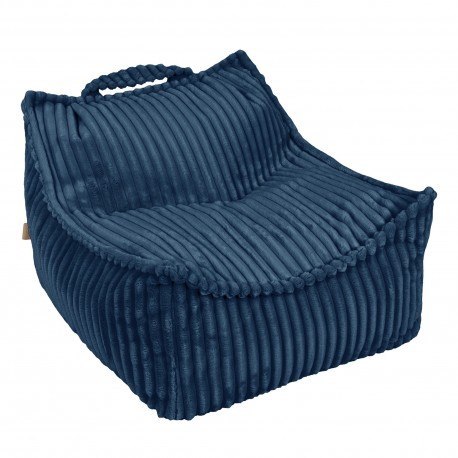 Churros sako bag - pufa dla dzieci kolor midnight-