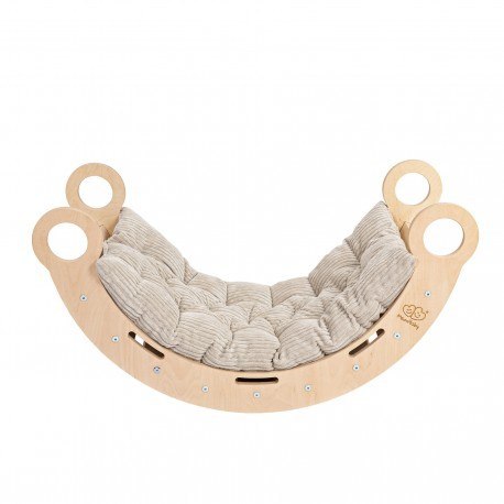 Medium dream rocker naturalne drewno & drabinka z
