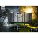 Trampolina ogrodowa 15ft/465cm z siatką zewnętrzną i drabinką Neo-Sport