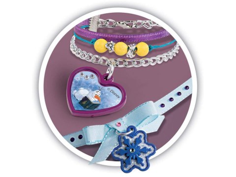 Clementoni zestaw do wykonania biżuterii FROZEN Kraina Lodu ZA5988