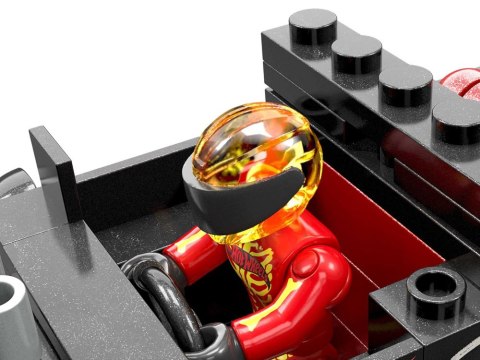 Hot Wheels Monster truck kaskaderskie klocki 151ele auto + rampa