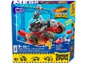 Hot Wheels Monster truck kaskaderskie klocki 151ele auto + rampa