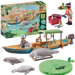 Klocki Playmobil 71010 Wycieczka łodzią -Wiltopia. Zestaw 71 elem.