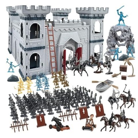 Siedziba Piracka Zamek Figurki Rycerzy Piratów Broń Akcesoria 311el