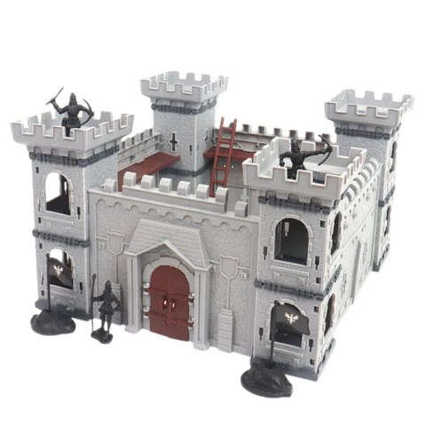 Siedziba Piracka Zamek Figurki Rycerzy Piratów Broń Akcesoria 311el