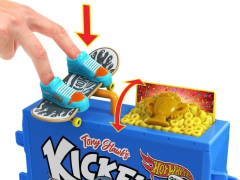 Skate Park Deskorolka Rampa Zabawka Finger Skateboard Hot Wheels