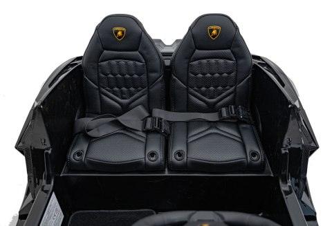 4x200W 2osobowy Auto na akumulator Lamborghini Revuelto XL Czarny
