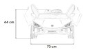 4x200W 2osobowy Auto na akumulator Lamborghini Revuelto XL Czerwony