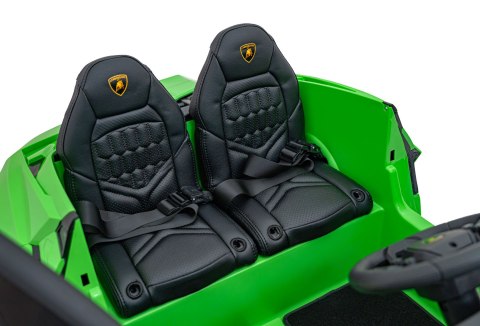 4x200W 2osobowy Auto na akumulator Lamborghini Revuelto XL Czerwony