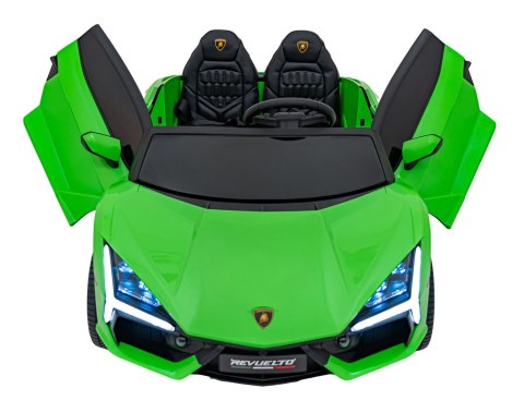 4x200W 2osobowy Auto na akumulator Lamborghini Revuelto XL Czerwony