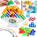 Klocki Konstrukcyjne Wieża Balansująca Tetris 3D Gra Zręcznościowa