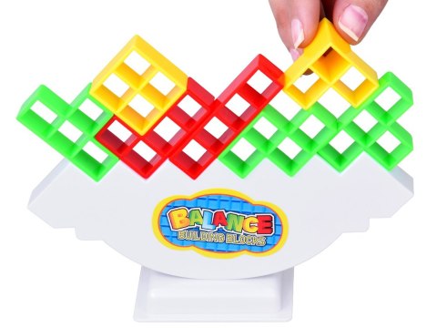 Klocki Konstrukcyjne Wieża Balansująca Tetris 3D Gra Zręcznościowa