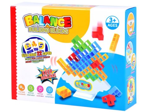 Klocki Konstrukcyjne Wieża Balansująca Tetris 3D Gra Zręcznościowa