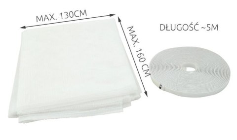 MOSKITIERA OKIENNA + TAŚMA RZEPOWA