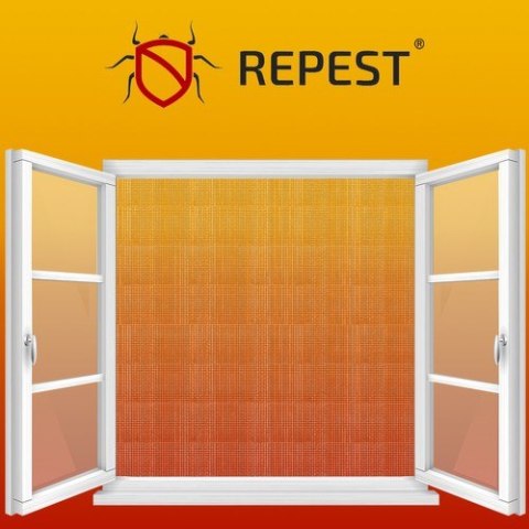 MOSKITIERA OKIENNA + TAŚMA RZEPOWA