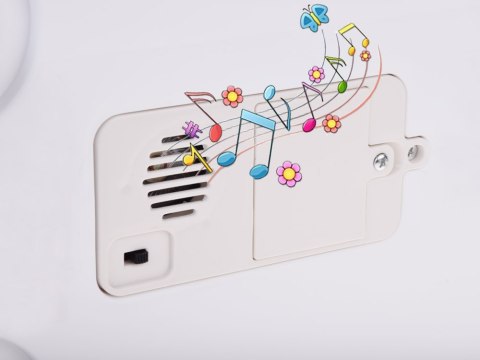 Czerwony TRAMPEK Elo :) - JEŹDZIK but Super-obrotowy + muzyka