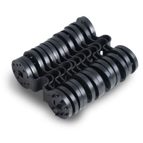 Siatka cieniująca 1,5x50m 110 g/m2 + 50 zacisków zielona