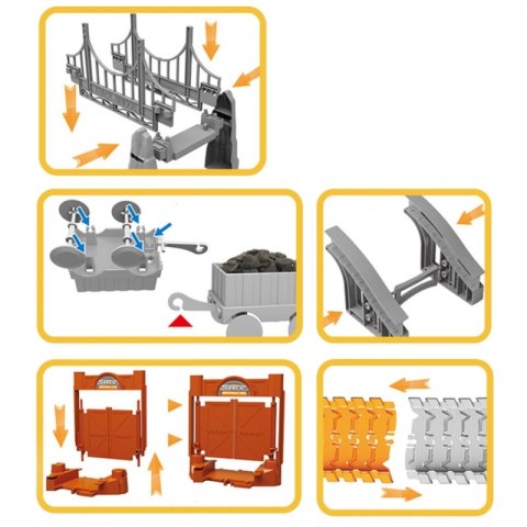 WOOPIE Tor Budowlany Zestaw Konstrukcyjny 174 Elementy
