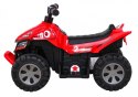 Quad elektryczny na akumulator  THE FASTEST Czerwony