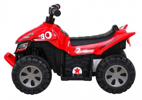 Quad elektryczny na akumulator  THE FASTEST Czerwony
