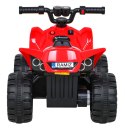 Quad elektryczny na akumulator  THE FASTEST Czerwony