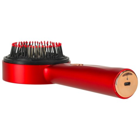 Szczotka do masażu głowy masażer pielęgnacja włosów czerwone światło aplikator olejków USB