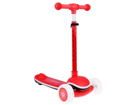 Balansowa hulajnoga SCOOTER 3-kołowa KOLOROWE ŚWIATEŁKA i MUZYKA SP0812