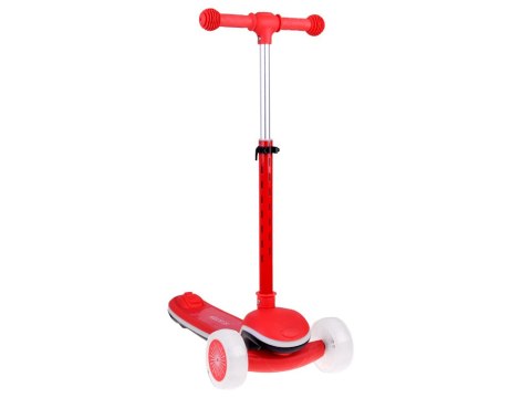 Balansowa hulajnoga SCOOTER 3-kołowa KOLOROWE ŚWIATEŁKA i MUZYKA SP0812