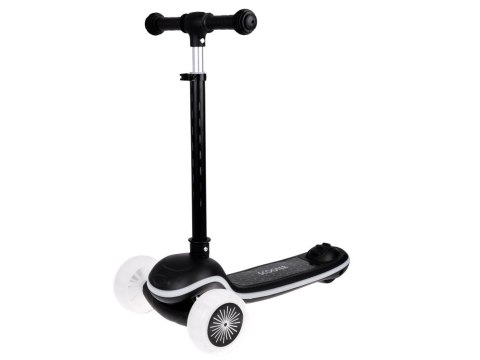 Balansowa hulajnoga SCOOTER 3-kołowa KOLOROWE ŚWIATEŁKA i MUZYKA SP0812