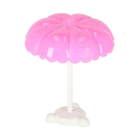 Kamper zdalnie sterowany na pilota samochód kempingowy auto 2,4GHz dźwięki światła akcesoria różowy